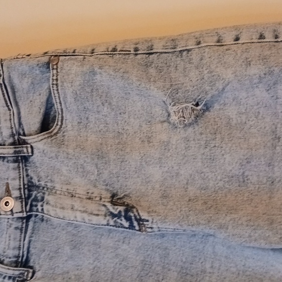 ART CLASS GIRLS DENIMS JEAN PAINT RIPPED STYLE LIGHT BLUE SZ. 14 - Picture 4 of 7